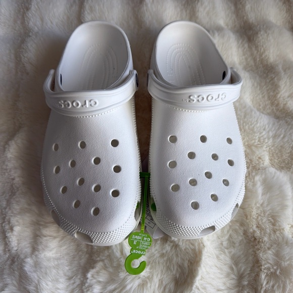 CROCS Kids Classic Clog - Bright White - Picture 3 of 6